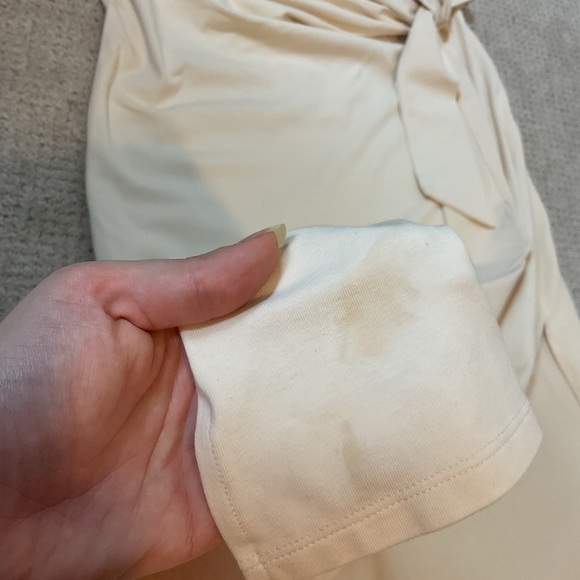 NWT Sezane Pippa Maxi Dress in Crème Size Small - Picture 13 of 13